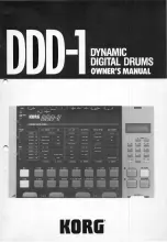 Preview for 1 page of Korg ddd-1 Owner'S Manual