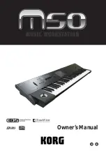 Korg EASYSTART M50 Owner'S Manual preview