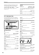 Предварительный просмотр 790 страницы Korg Electronic Keyboard Parameter Manual