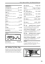 Предварительный просмотр 809 страницы Korg Electronic Keyboard Parameter Manual