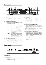 Preview for 14 page of Korg EMX-1 Owner'S Manual