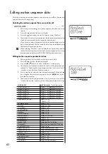 Preview for 60 page of Korg EMX-1 Owner'S Manual