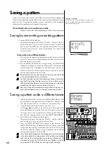 Preview for 64 page of Korg EMX-1 Owner'S Manual