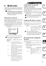 Preview for 75 page of Korg EMX-1 Owner'S Manual