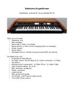 Korg ES-50 Lambda Installation Manual preview