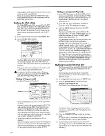 Предварительный просмотр 22 страницы Korg i30 Player'S Manual