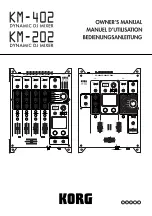 Preview for 1 page of Korg KM-202 Owner'S Manual