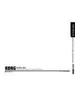 Preview for 33 page of Korg KONTROL49 Installation Manual