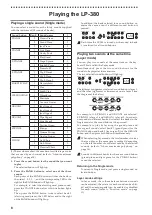 Предварительный просмотр 8 страницы Korg LP-380 Owner'S Manual