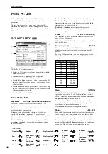 Preview for 56 page of Korg M50-73 Parameter Manual