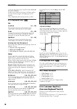 Preview for 66 page of Korg M50-73 Parameter Manual