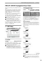 Preview for 67 page of Korg M50-73 Parameter Manual