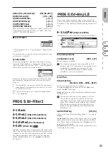 Preview for 28 page of Korg MICRO X Parameter Manual