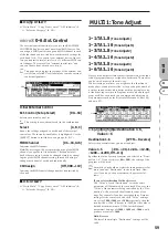 Preview for 66 page of Korg MICRO X Parameter Manual