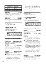 Preview for 69 page of Korg MICRO X Parameter Manual