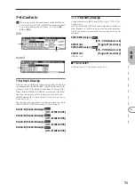 Preview for 78 page of Korg MICRO X Parameter Manual