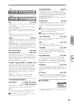 Preview for 94 page of Korg MICRO X Parameter Manual