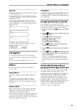 Preview for 27 page of Korg microSTATION Operation Manual