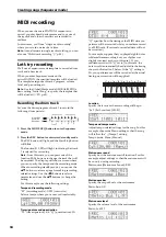 Preview for 38 page of Korg microSTATION Operation Manual