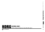 Preview for 63 page of Korg monotribe Owner'S Manual