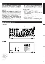 Предварительный просмотр 3 страницы Korg MS-20FS Owner'S Manual