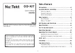 Korg Nu:tekt OD-KIT Owner'S Manual preview