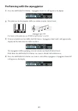 Preview for 21 page of Korg opsix Owner'S Manual