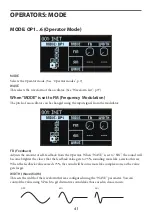 Preview for 41 page of Korg opsix Owner'S Manual