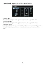 Preview for 48 page of Korg opsix Owner'S Manual