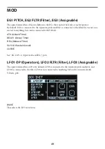 Preview for 49 page of Korg opsix Owner'S Manual