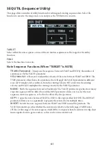 Preview for 61 page of Korg opsix Owner'S Manual