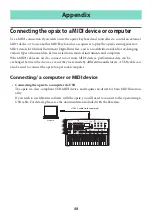 Preview for 88 page of Korg opsix Owner'S Manual