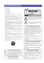 Предварительный просмотр 3 страницы Korg PA 600 Quick Manual