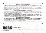 Preview for 220 page of Korg Pandora PX5D Owner'S Manual