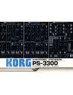 Korg PS-3300 Owner'S Manual preview