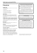 Preview for 12 page of Korg RHYTHM KR-55 Pro Quick Start Manual