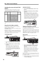 Предварительный просмотр 12 страницы Korg RK-100S 2 Owner'S Manual