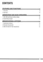 Preview for 5 page of Korg SDD-1200 Owner'S Manual