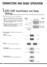 Preview for 10 page of Korg SDD-1200 Owner'S Manual