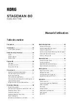 Предварительный просмотр 31 страницы Korg STAGEMAN 80 Owner'S Manual