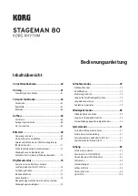 Предварительный просмотр 59 страницы Korg STAGEMAN 80 Owner'S Manual