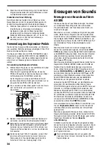 Preview for 34 page of Korg ToneWorks AX10G Owner'S Manual