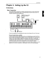 Предварительный просмотр 11 страницы Korg X5 Owner'S Manual