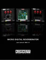 Предварительный просмотр 1 страницы KORNEFF MDR 1.0 User Manual