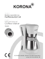 Korona 10225 Instruction Manual preview