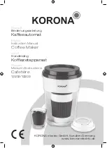 Preview for 1 page of Korona 12203 Instruction Manual