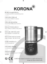 Preview for 1 page of Korona 18050 Instruction Manual