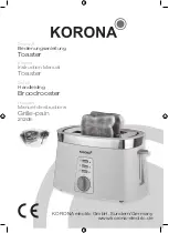 Предварительный просмотр 1 страницы Korona 21205 Instruction Manual