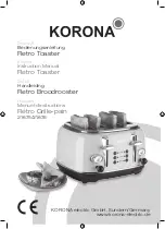 Preview for 1 page of Korona 21675 Instruction Manual