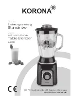 Korona 24030 Instruction Manual предпросмотр